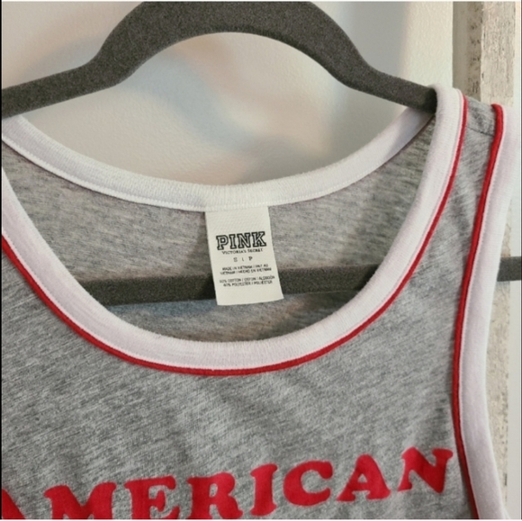Victoria's Secret PINK small American Dream graphic scoopneck tank - Picture 2 of 4